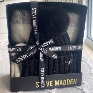 Steve Madden Scarf + Toque Set